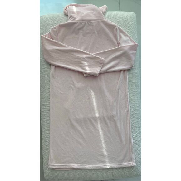 Like New Softies Velour Stretch Funnel Neck Lounge Dress | Paddi Murphy - Picture 6 of 6